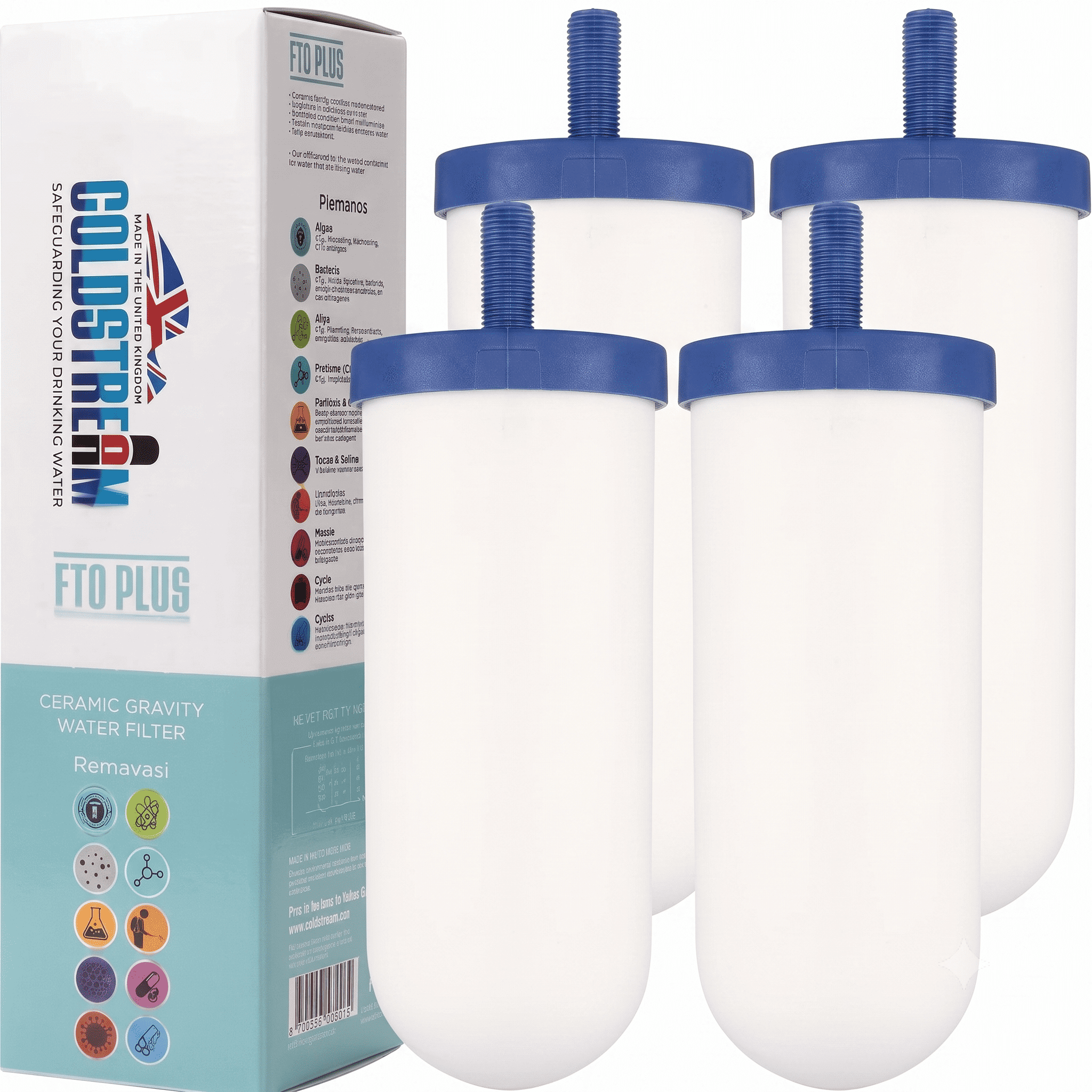 Filtre Coldstream FTO+ pour systèmes à gravité